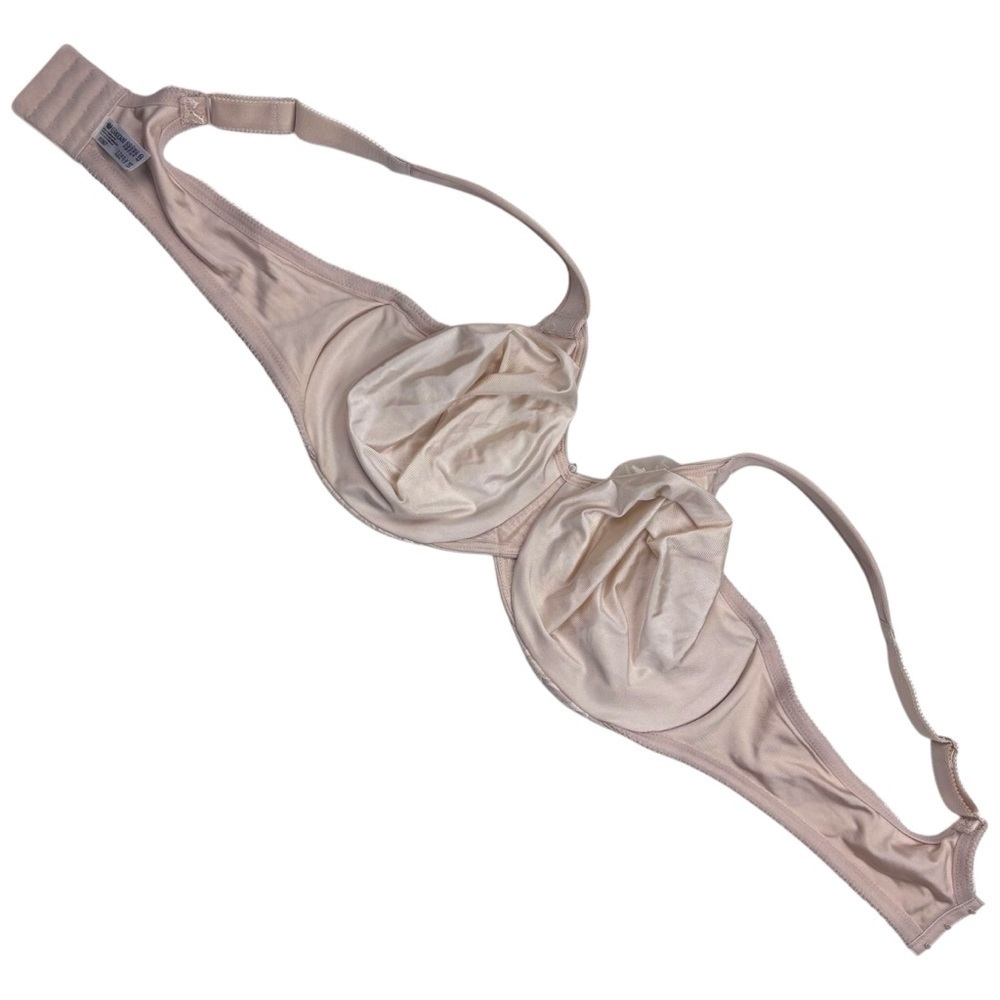 WACOAL 85567 SAND NUDE CALLA LILY JACQUARD AWARENESS UNDERWIRE BRA 42D - Picture 5 of 12